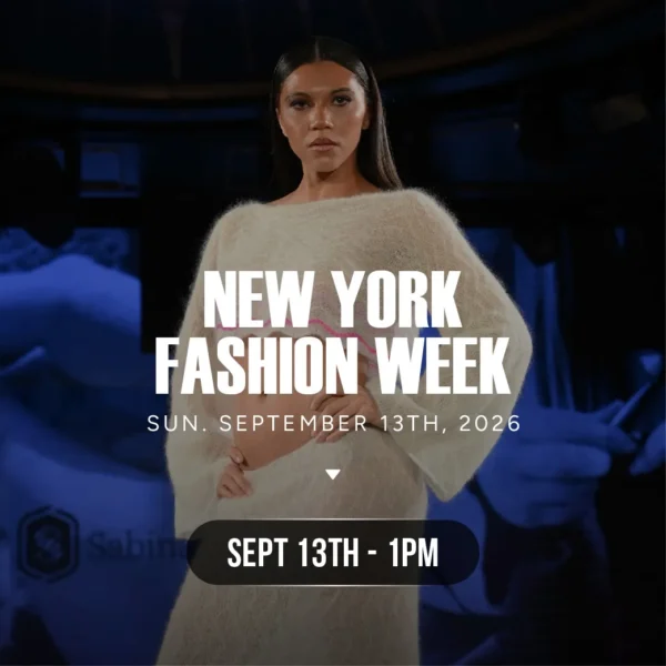NEW YORK FASHION WEEK SEPTEMBER 13TH 1PM